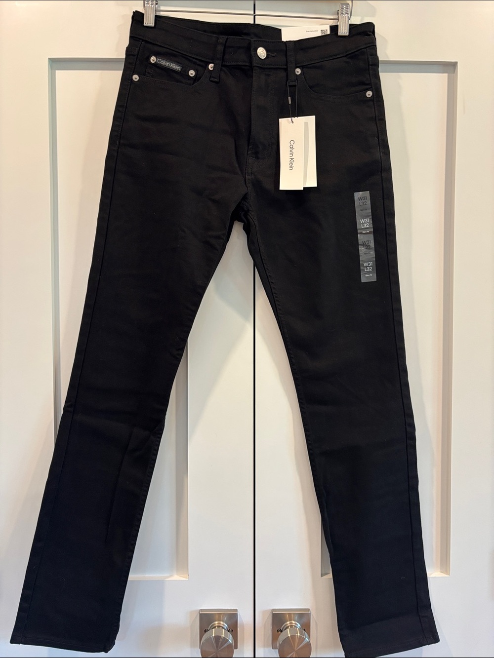 Calvin Klein Men's Black Skinny Jeans